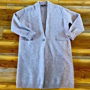 Long Wool Cardigan